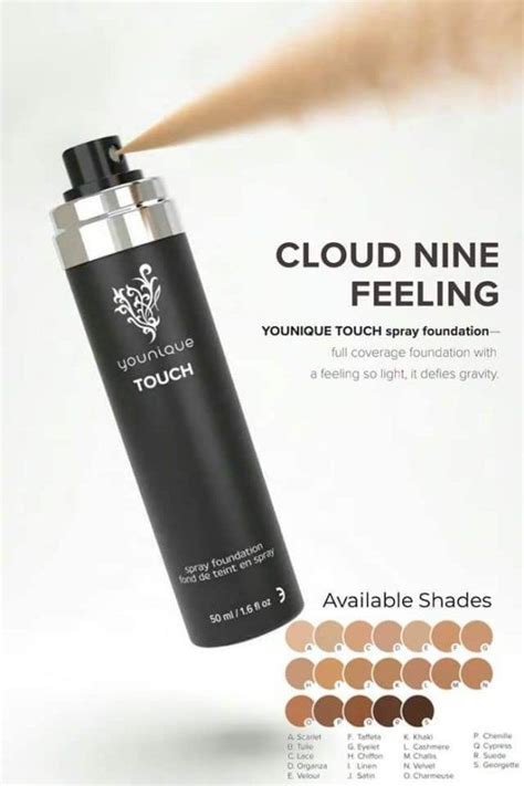 Weightless spray foundation | Spray foundation, Younique touch ...