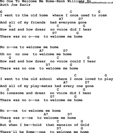Welcome home lyrics and chords David Batterson ...