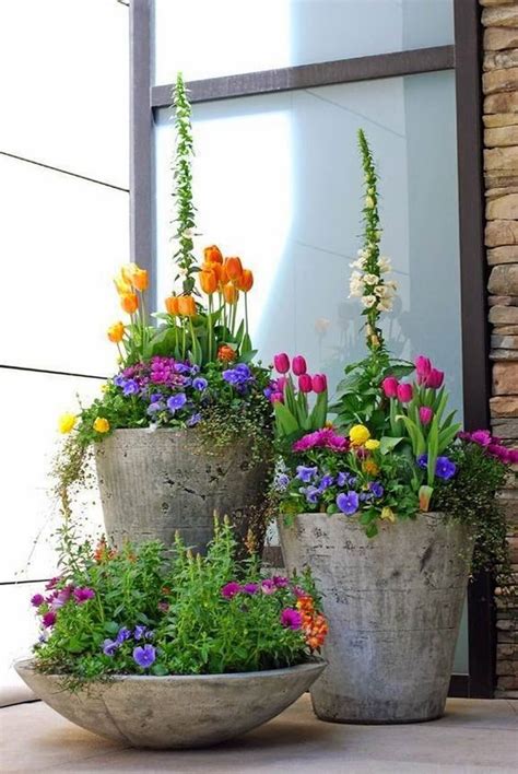 Welcome Spring: 17 Great DIY Flower Pot Ideas for Front ...