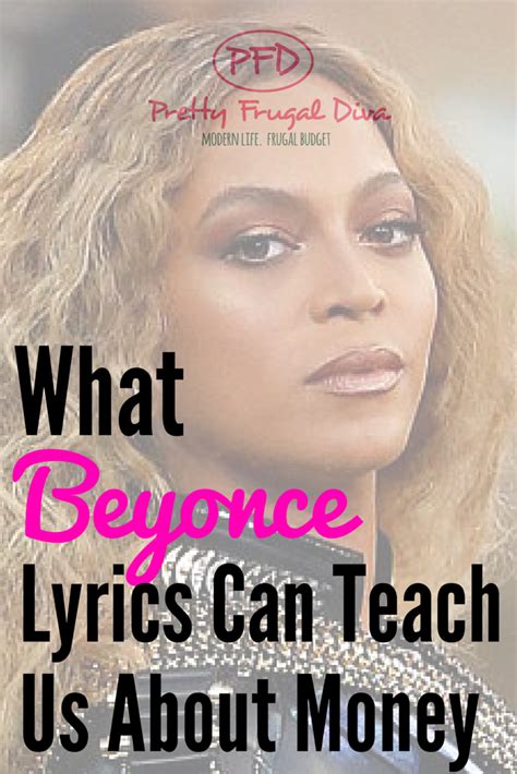 What Beyonce Lyrics Can Teach Us About Money   Pretty ...