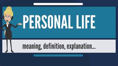 What is PERSONAL LIFE? What does PERSONAL LIFE mean ...