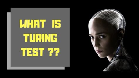 What is Turing Test ?   YouTube