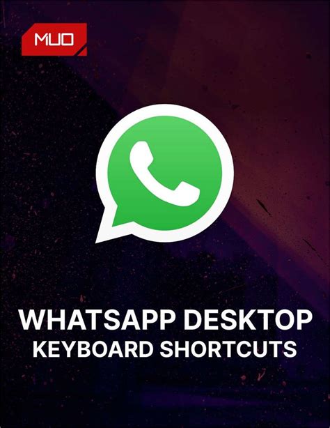 WhatsApp Desktop: Every Keyboard Shortcut You Need to Know in 2021 ...