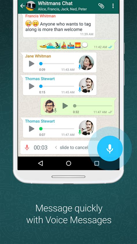 WhatsApp Messenger for Android   Free download and ...