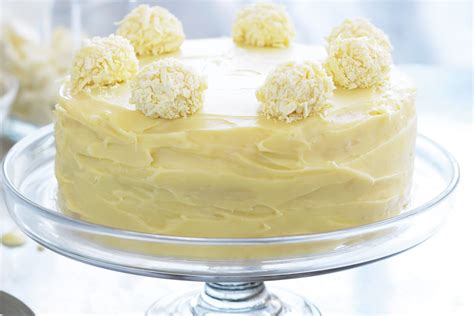 White chocolate truffle cake   Recipes   delicious.com.au