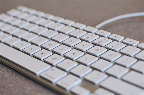 White Computer Keyboard · Free Stock Photo