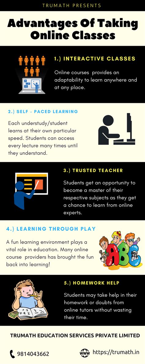 Why Online Courses Are An Advantage For Students Infographic   e ...