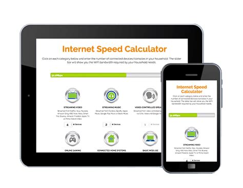 WiFi Speed Calculator   Home Internet