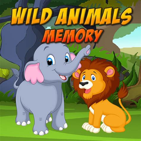 Wild Animals Memory Game   Play online at GameMonetize.com Games
