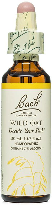 Wild Oat Flower Essence by Bach Flower