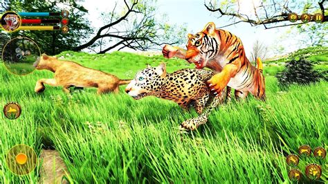 Wild Tiger Simulator 3d animal games   YouTube