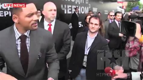 Will Smith Slaps Reporter!   HipHollywood.com   YouTube