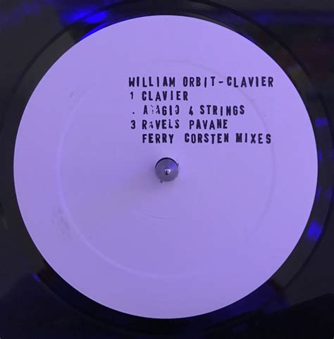 William Orbit   Clavier  2010, Vinyl  | Discogs