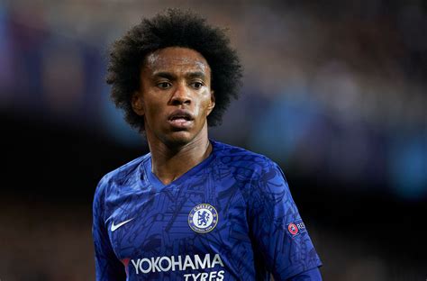 Willian   Chelsea are holding up his new contract ...