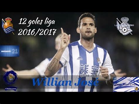 Willian José Real Sociedad LaLiga 2016/2017 12 goles ...