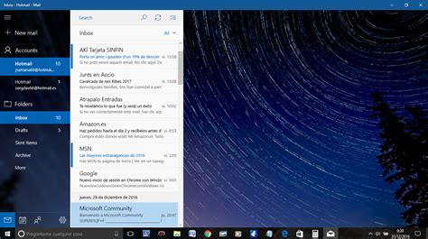 Windows 10   Cambio de idioma del correo de Windows ...