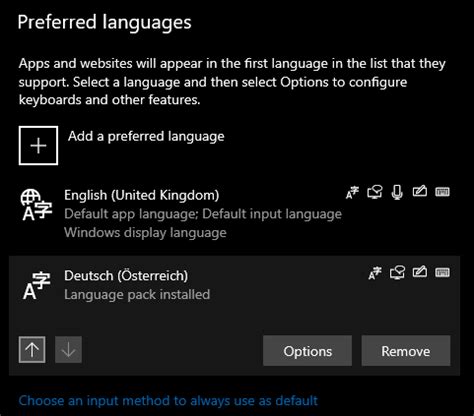 Windows 10: Cómo agregar / eliminar idiomas