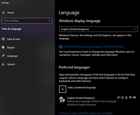 Windows 10: Cómo agregar / eliminar idiomas