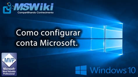 Windows 10   Como configurar conta Microsoft   YouTube