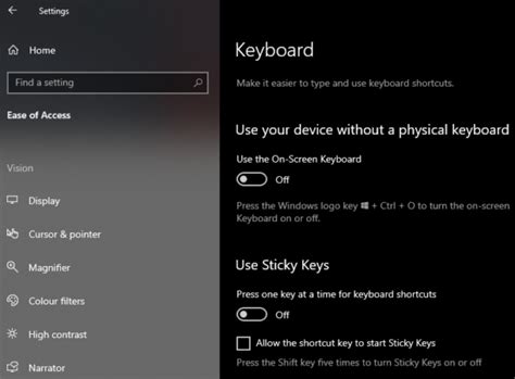 Windows 10: deshabilite permanentemente las claves ...