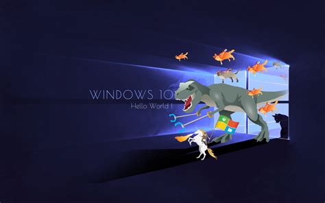 Windows 10 Dinosaur Wallpaper   WallpaperSafari