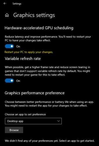 Windows 10: habilite la programación de GPU acelerada por ...