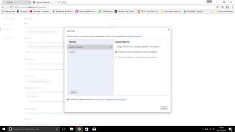 Windows 10   Las búsquedas y el idioma me sale en catalan ...