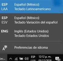 Windows 10 • No me permite eliminar idiomas de entrada de ...