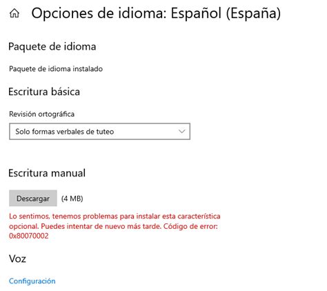 Windows 10 ≡ Problema al instalar los paquetes de idiomas ...