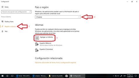 Windows 10 → Región e Idioma   Microsoft Community