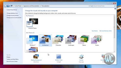 Windows 7   Change Desktop Background   YouTube