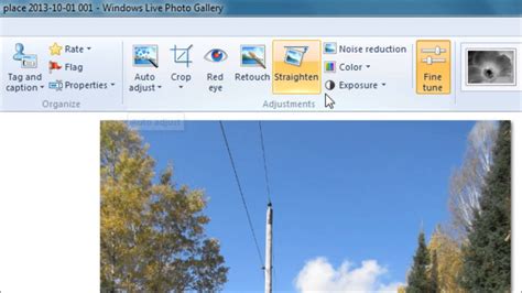 Windows Live Photo Gallery Photo editing tutorial   YouTube