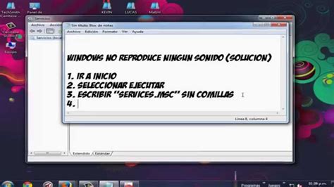 Windows no reproduce ningun sonido  Solucion    YouTube