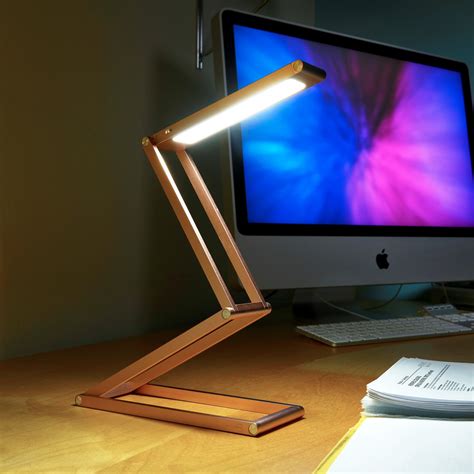Wireless Rechargeable LED Folding Desk Lamp   Auraglow LED ...