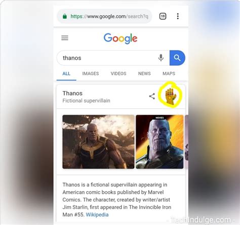 With a Snap, Thanos Takes away your Google Search Results ...