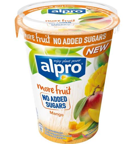 With more fruit and no added sugars I Mango | Alpro