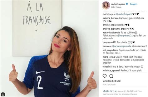 WM 2018: Freundin gratuliert Benjamin Pavard nach Sieg ...