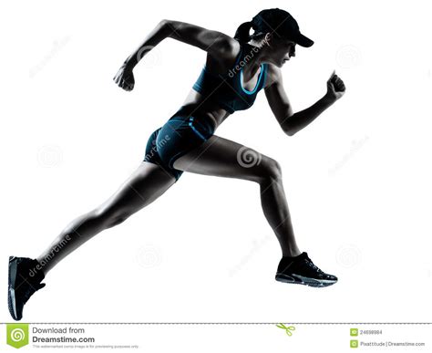 Woman Runner Jogger Running Stock Photo   Image of beauty ...