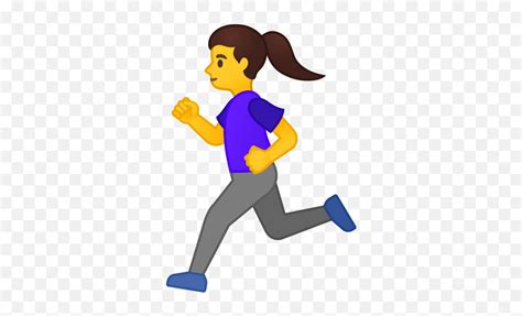 Woman Running Emoji   Running Emoji,Running Emoticon   free transparent ...