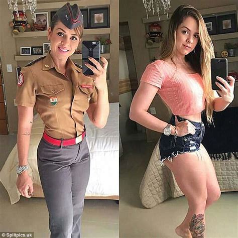 Women in uniform and their glamorous double lives revealed ...