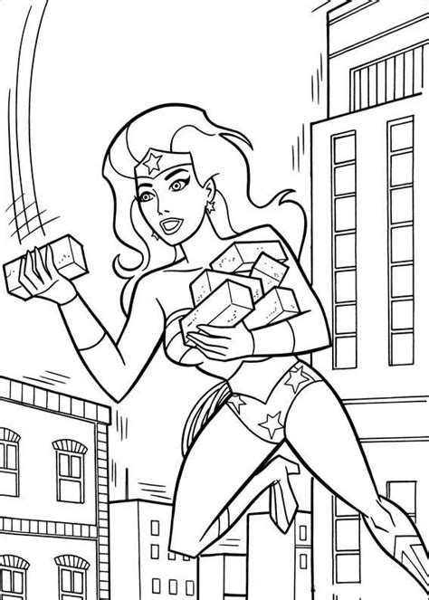 Wonder Woman Ausmalbilder 5 | Mulher maravilha para colorir, Desenho ...