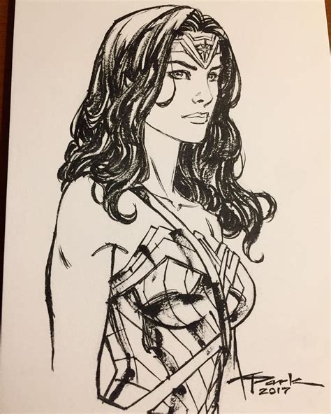 Wonder Woman by Andy Park   Visit to grab an amazing super ...