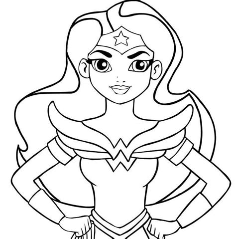 Wonder Woman Coloring Pages Pictures   Whitesbelfast.com