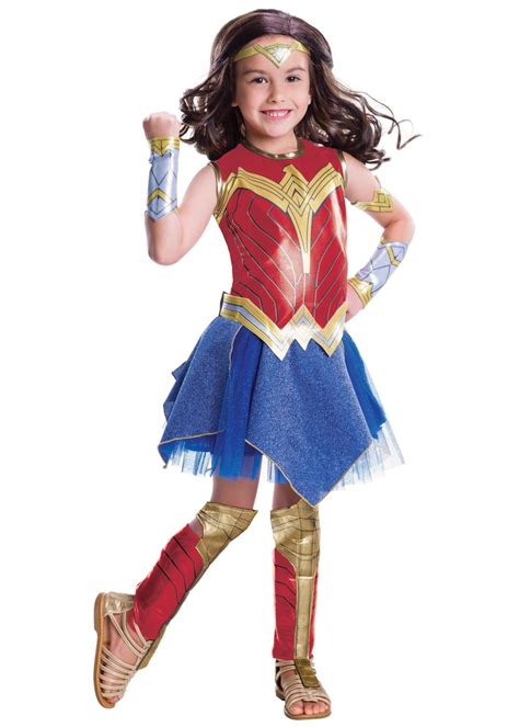 Wonder Woman Girls Costume   Superhero Costumes