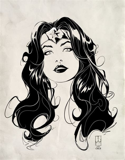 Wonder Woman INK by JaviGarcia.deviantart.com | Wonder ...