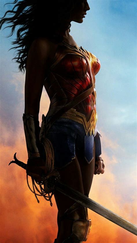 Wonder Woman  Mobile Wallpaper  | Gal gadot mujer ...