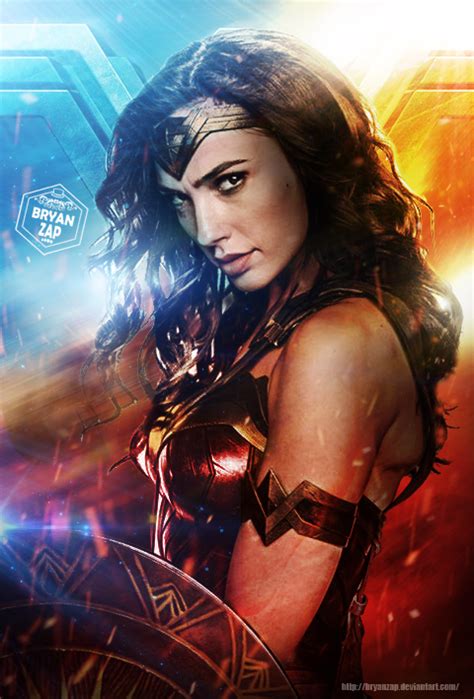 Wonder Woman Poster by Bryanzap on DeviantArt