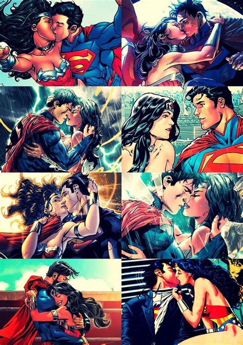 Wonder Woman y Superman. | Mujer maravilla comic, Superman y mujer ...