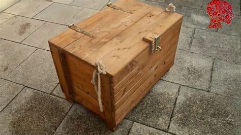 Woodworking # 47   DIY Wooden Chest   Reclaimed Wood   YouTube
