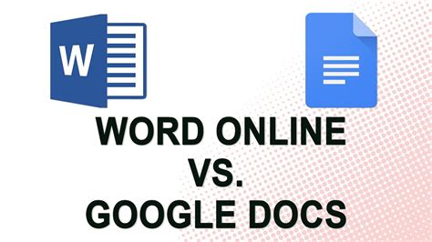 Word Online vs. Google Docs  NO YOUTUBE ADS    YouTube